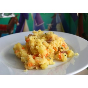 Smetanov&eacute; brambory s p&oacute;rkem